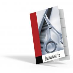 Kundenkarte "Schere" 