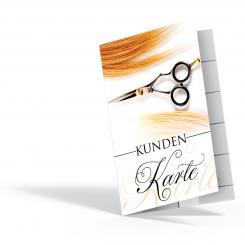 Kundenkarte "Typo blond" 