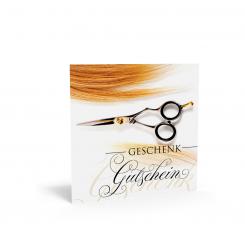 Geschenkgutschein "Haircut" inkl. Kuvert 