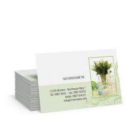 Geschäftskarte "Naturkosmetik" 