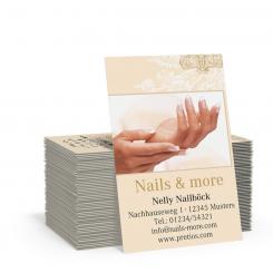 Geschäftskarte "Nagelpflege" 
