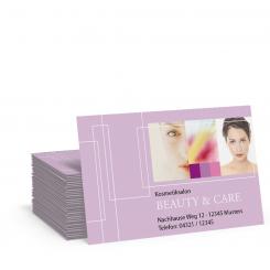 Geschäftskarte "Faces" 