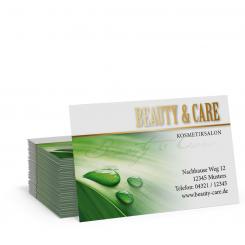 Geschäftskarte Clear Beauty 