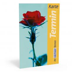 Terminkarte "Rose" 