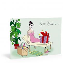 Geburtstagskarte "Paket" 