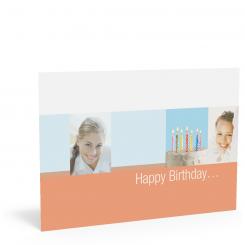 Geburtstags-Postkarte 