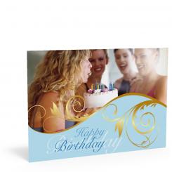 Geburtstags-Postkarte "Damen" 