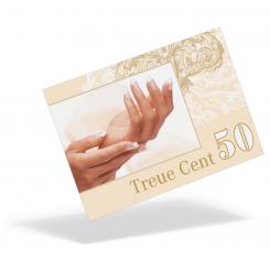 Treue-Geld "Nagelpflege" 50 Cent 