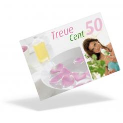 Treue-Geld "Naturkosmetik" 50 Cent 