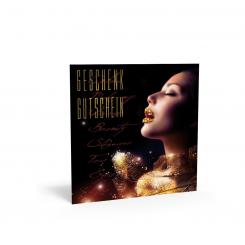 Geschenkgutschein "Glitter" inkl. Kuvert 