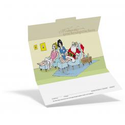 Geschenkgutschein Weihnachten "Beauty" 