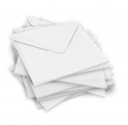 Kuvert transparent 110x110 mm 