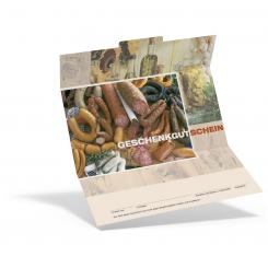 Geschenkgutschein "Würste" 