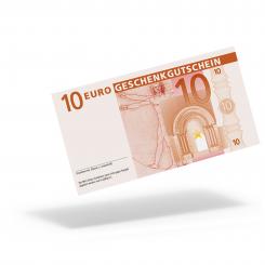 Euro-Geschenkgutschein "Massage" mit 10,- Euro 