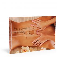 Geburtstags-Postkarte "Herz" 