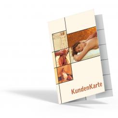 Kundenkarte "Massage" 