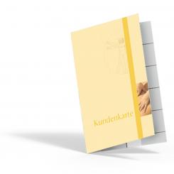 Kundenkarte "Massage" 