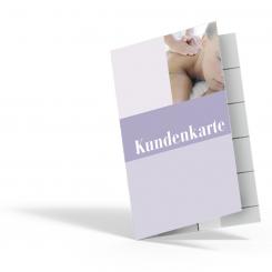 Kundenkarte "Massage" 