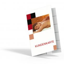 Kundenkarte "Massage" 