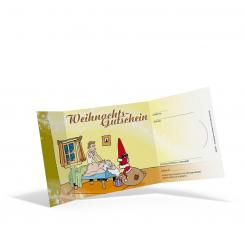 Geschenkgutschein Weihnachten "Santa's Relax" 