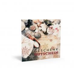 Geschenkgutschein Weihnachten inkl. Kuvert 