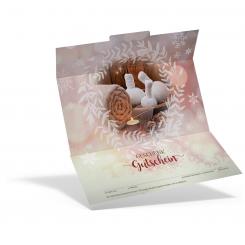 Geschenkgutschein Weihnachten "Massage" 