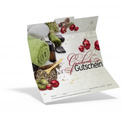 Geschenkgutschein Weihnachten "Massage" 