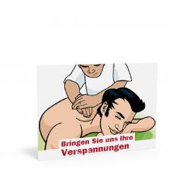 Postkarten "Verspannung" 