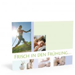 Postkarten "Frisch in den Frühling" 