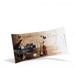 Geschenkgutschein "Musikalisch" 