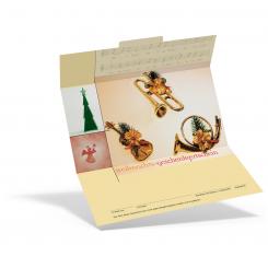 Geschenkgutschein Weihnachten "Stille Nacht" 