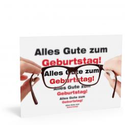 Geburtstags-Postkarte 