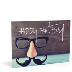 Geburtstags-Postkarte 