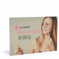 Geburtstags-Postkarte 