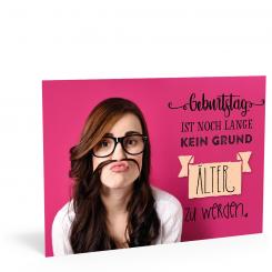 Geburtstags-Postkarte 