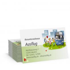 Geschäftskarte "Bus" 