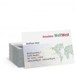 Geschäftskarte "Welt" 