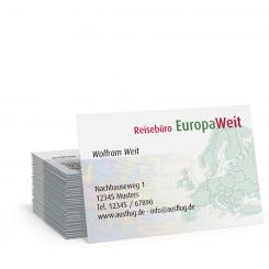 Geschäftskarte "Europa" 