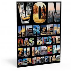 Geburtstags-Postkarte 