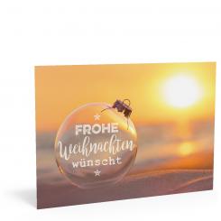 Weihnachts-Postkarte 