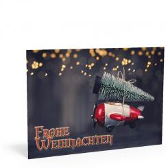 Weihnachts-Postkarte 