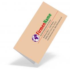 Tickethülle 105x210 - 2 Fächer 