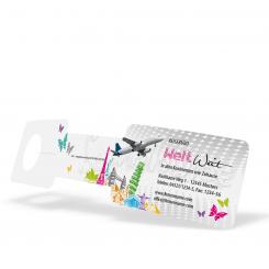 Kofferanhänger "Weltweit" 