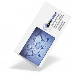 Tickethülle "Waterworld s" 105x210 - 2 Fächer 