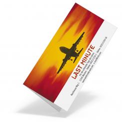 Tickethülle "Takeoff" 105x210 - 2 Fächer 