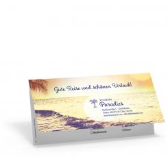 Tickethülle "Sunset" - 1 Fach 