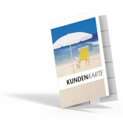 Kundenkarte "Strand" 