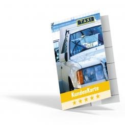 Kundenkarte "Taxi" 