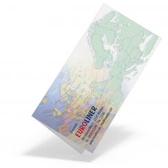 Tickethülle "Euroliner" 105x210 - 2 Fächer 