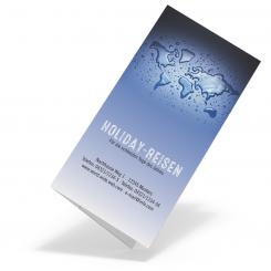 Tickethülle "Waterworld" 105x210 - 2 Fächer 